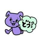 ♥仕事用にもわんこのくすみ色スタンプ（個別スタンプ：19）