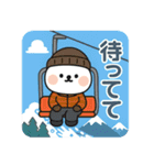 毎日クマさん：スノーボーダー編（個別スタンプ：11）
