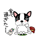 【秋】フレンチブルドックのブルちゃん50（個別スタンプ：25）