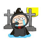 【秋】悪魔の黒ちゃん47（個別スタンプ：30）