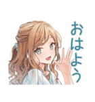 圧が強めな優しいお姉さん（個別スタンプ：3）