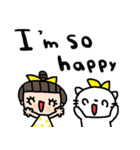 (nenerin日常会話スタンプ397英語気遣い)（個別スタンプ：19）