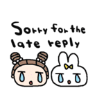(nenerin日常会話スタンプ397英語気遣い)（個別スタンプ：25）