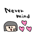 (nenerin日常会話スタンプ397英語気遣い)（個別スタンプ：33）