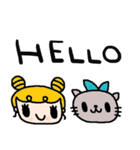 (nenerin日常会話スタンプ397英語気遣い)（個別スタンプ：34）
