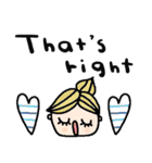 (nenerin日常会話スタンプ397英語気遣い)（個別スタンプ：36）