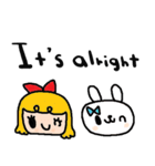 (nenerin日常会話スタンプ397英語気遣い)（個別スタンプ：39）