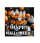 ハロウィンに使える仮装ねこスタンプ（個別スタンプ：2）
