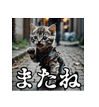 ハロウィンに使える仮装ねこスタンプ（個別スタンプ：16）