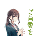 社畜ちゃんの秋★お仕事応援（個別スタンプ：34）