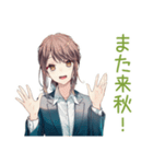 社畜ちゃんの秋★お仕事応援（個別スタンプ：40）