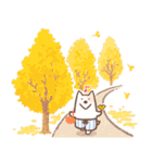 ぱんつ犬 ぴんちょす！〈秋編〉（個別スタンプ：14）