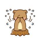 コツメカワウソ♡毎日つかえる秋（個別スタンプ：33）