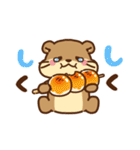 コツメカワウソ♡毎日つかえる秋（個別スタンプ：35）
