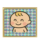 ピカピカ赤ちゃんのほっこり劇場@SFW（個別スタンプ：4）