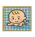 ピカピカ赤ちゃんのほっこり劇場@SFW（個別スタンプ：6）