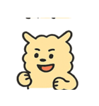 もふもふアルパカのきまぐれ便@SFW（個別スタンプ：7）