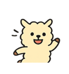 もふもふアルパカのきまぐれ便@SFW（個別スタンプ：22）