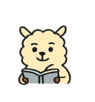 もふもふアルパカのきまぐれ便@SFW（個別スタンプ：27）