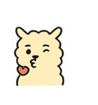 もふもふアルパカのきまぐれ便@SFW（個別スタンプ：28）