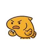 ツン顔アロワナのひとこと便@SFW（個別スタンプ：3）