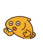 ツン顔アロワナのひとこと便@SFW（個別スタンプ：4）