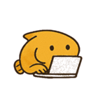 ツン顔アロワナのひとこと便@SFW（個別スタンプ：10）