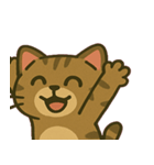 イリオモテヤマネコのつれない日常@SFW（個別スタンプ：4）