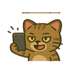 イリオモテヤマネコのつれない日常@SFW（個別スタンプ：9）