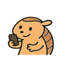 まるまりアルマジロのつぶやき@SFW（個別スタンプ：16）