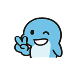 ごきげんイルカのうきうきトーク@SFW（個別スタンプ：4）