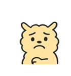 ふわもこアルパカの毎日スタンプ@SFW（個別スタンプ：2）