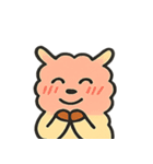 ふわもこアルパカの毎日スタンプ@SFW（個別スタンプ：3）