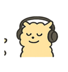 ふわもこアルパカの毎日スタンプ@SFW（個別スタンプ：10）