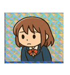 ホロキラ女子高生の日常@SFW（個別スタンプ：3）