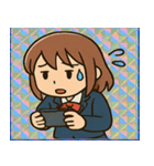 ホロキラ女子高生の日常@SFW（個別スタンプ：5）