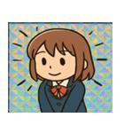 ホロキラ女子高生の日常@SFW（個別スタンプ：8）