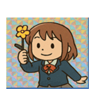 ホロキラ女子高生の日常@SFW（個別スタンプ：16）