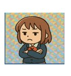 ホロキラ女子高生の日常@SFW（個別スタンプ：17）