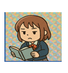 ホロキラ女子高生の日常@SFW（個別スタンプ：18）