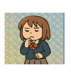 ホロキラ女子高生の日常@SFW（個別スタンプ：22）