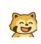 わんぱくアライグマのゆる日常@SFW（個別スタンプ：5）