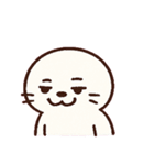 ころころアザラシのゆる日常@SFW（個別スタンプ：4）