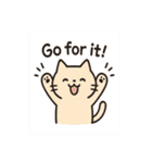 猫と気持ちを伝えようスタンプ（個別スタンプ：8）