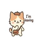 猫と気持ちを伝えようスタンプ（個別スタンプ：22）