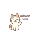 猫と気持ちを伝えようスタンプ（個別スタンプ：24）