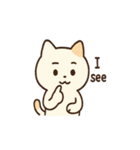 猫と気持ちを伝えようスタンプ（個別スタンプ：28）