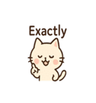 猫と気持ちを伝えようスタンプ（個別スタンプ：29）