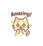 猫と気持ちを伝えようスタンプ（個別スタンプ：38）