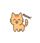 猫と気持ちを伝えようスタンプ（個別スタンプ：40）